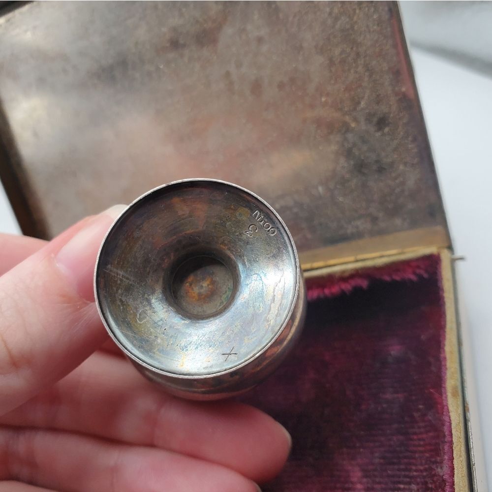 Sterling chalice cup antique mini cup communion trinkets etc‎ - Picture 3 of 3